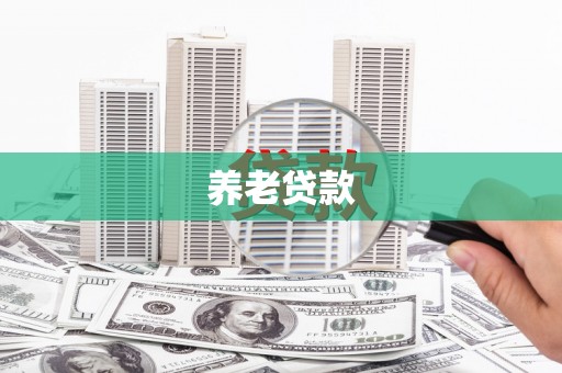 濮阳养老贷款